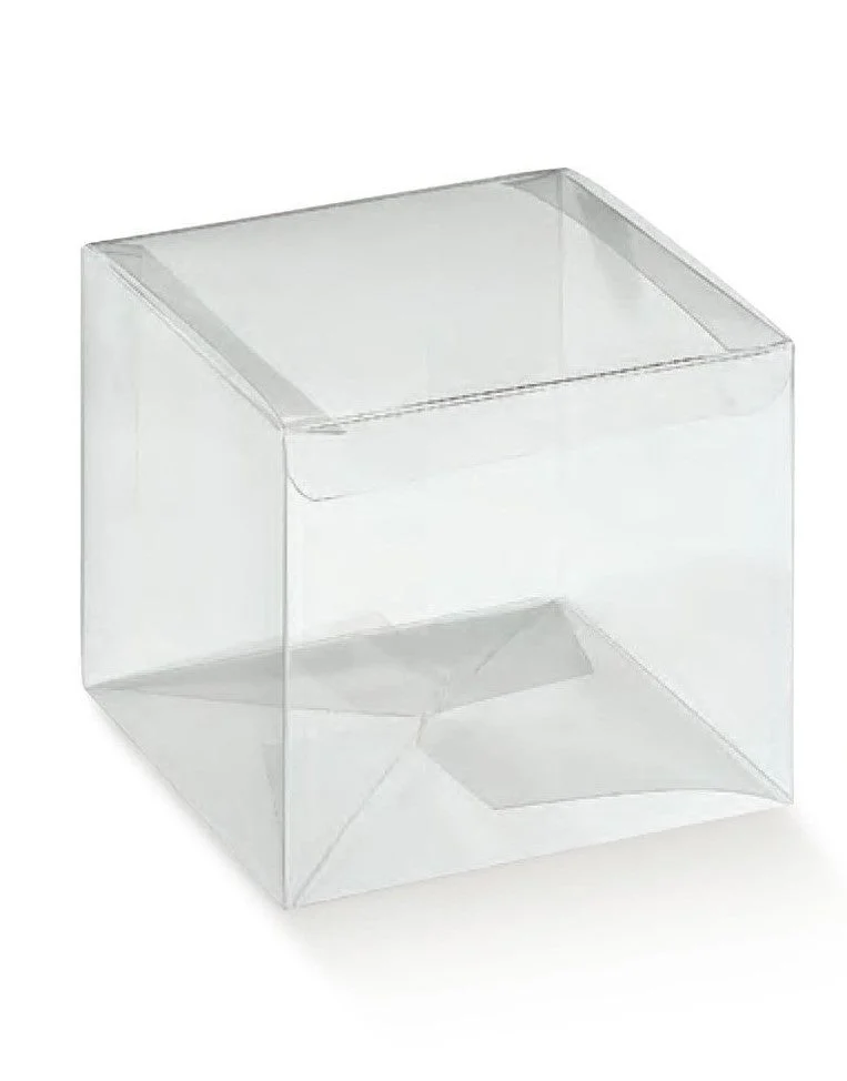 Scotton Scatola Automat. Portaconfetti Trasparente 100 x 100 x 100 Mm 10 Pz