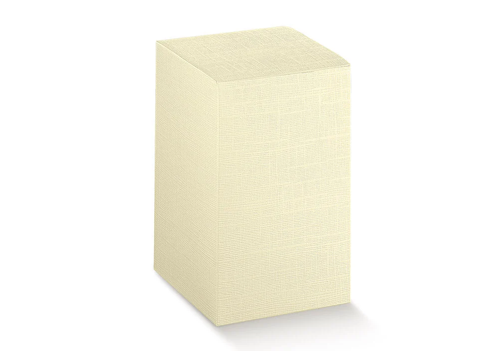Scotton Scatola Pieghevole 70 x 70 x 70 Mm Seta Avorio10 Pz