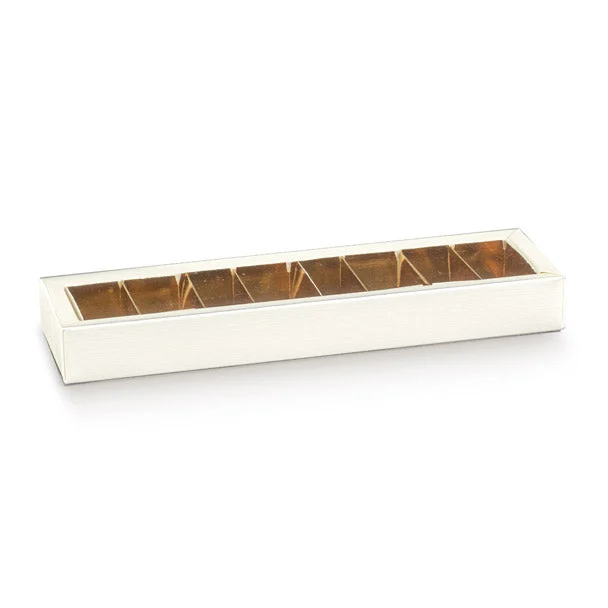Scotton Scatola Quadretto 240 x 50 x 30 Mm Seta Bianca 10 Pz