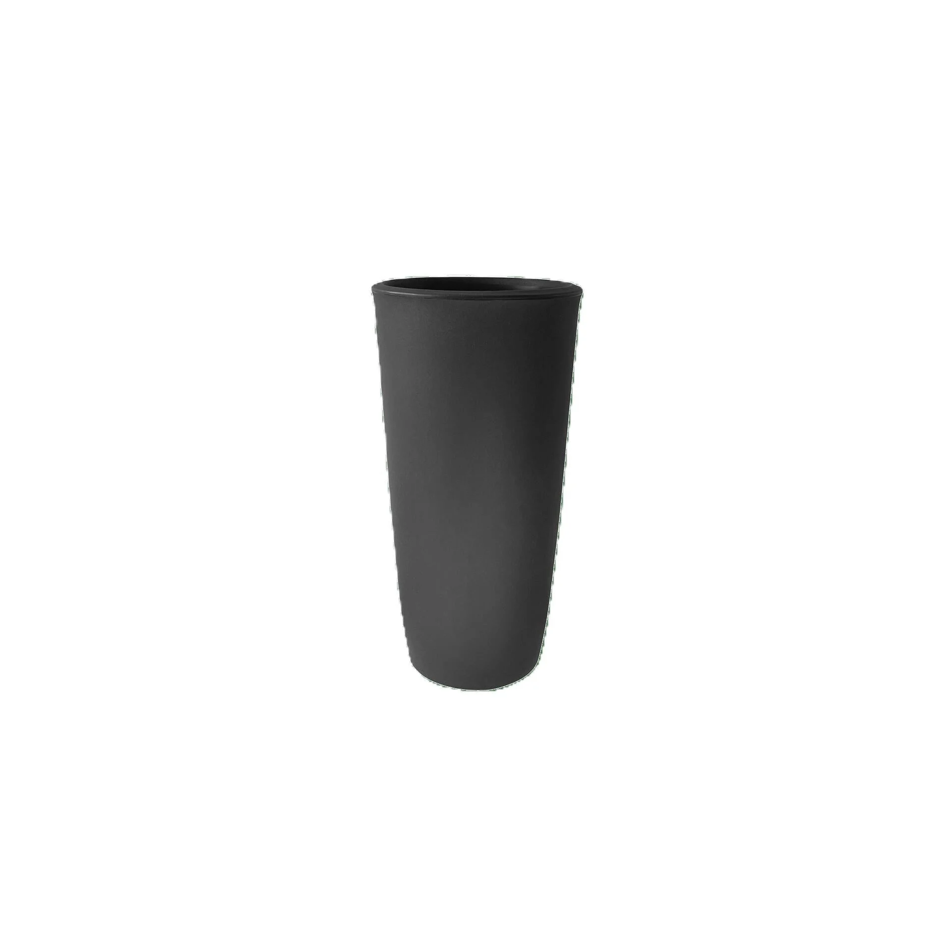 TeraPlast Dafne 50 Vaso Colonna Antracite Resina