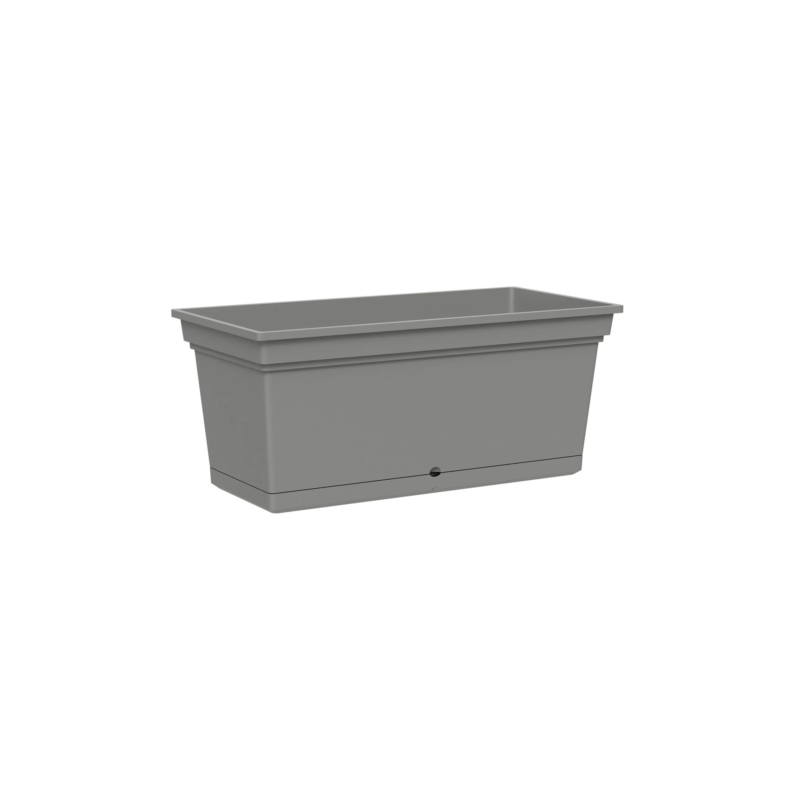 TeraPlast Fioriera Aqua 78 Fog Grey Resina 78,5×38,5 H 34 cm