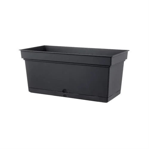 TeraPlast Fioriera Aqua 98 Cenere Antracite Resina 98×47 H 43 cm