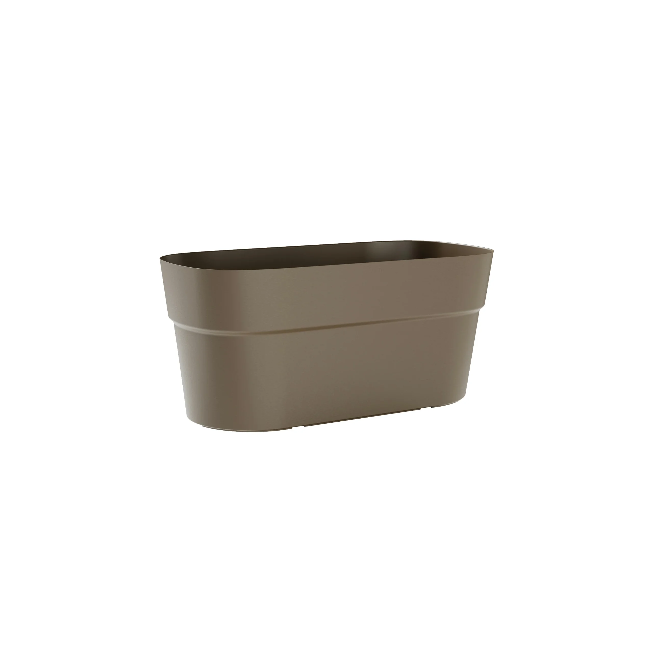 TeraPlast Fioriera Sirio 78 Sand Tortora Plastica Riciclata