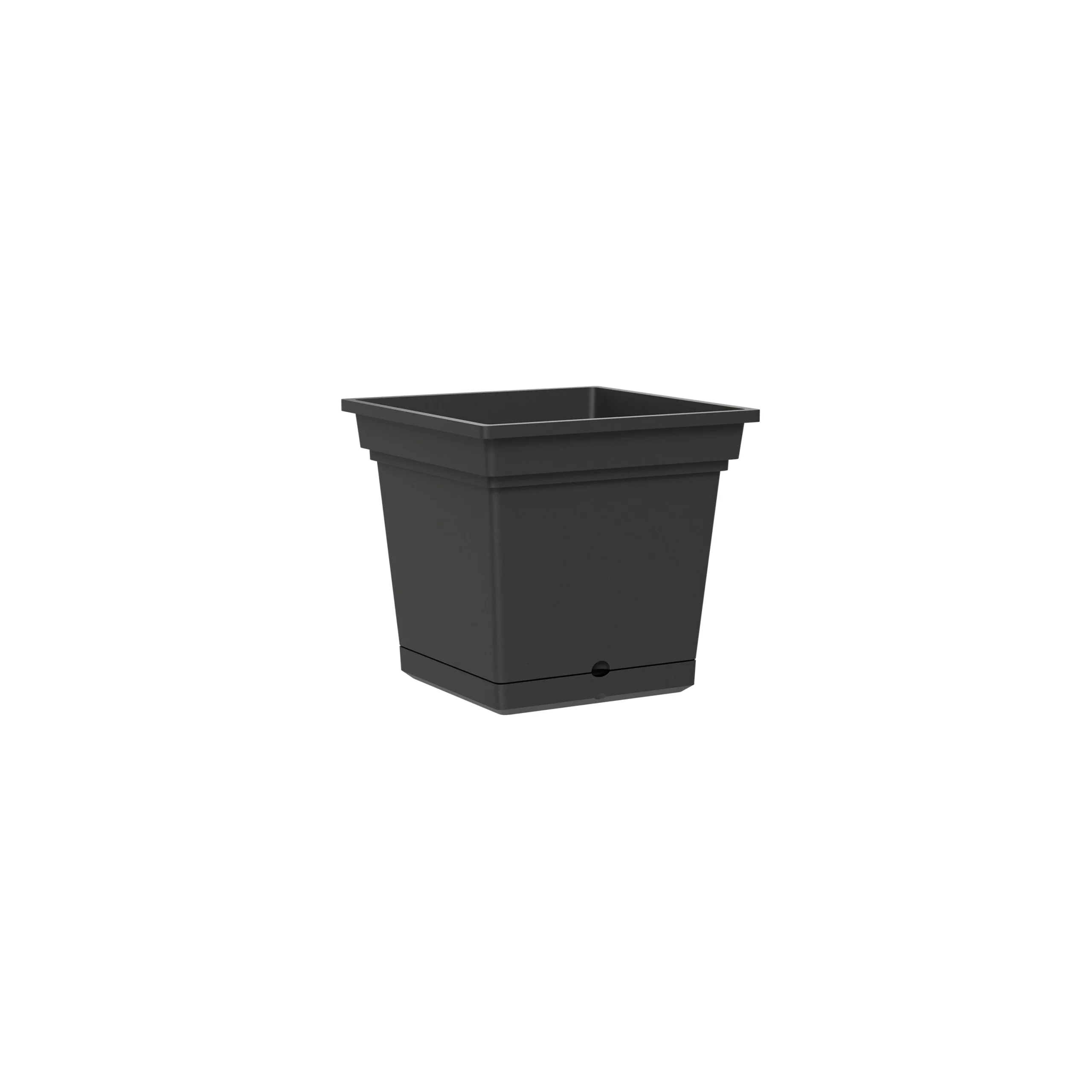 TeraPlast Fioriera Still 38 Ash Resina 38,5×38,5 H 34 cm