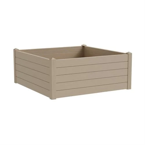 TeraPlast Fioriera Trama 003 Almond 100 x 100 Cm Resina