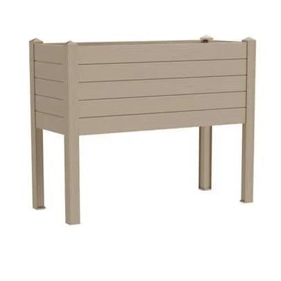 TeraPlast Fioriera Trama 015 Almond Resina 100x42x80 cm