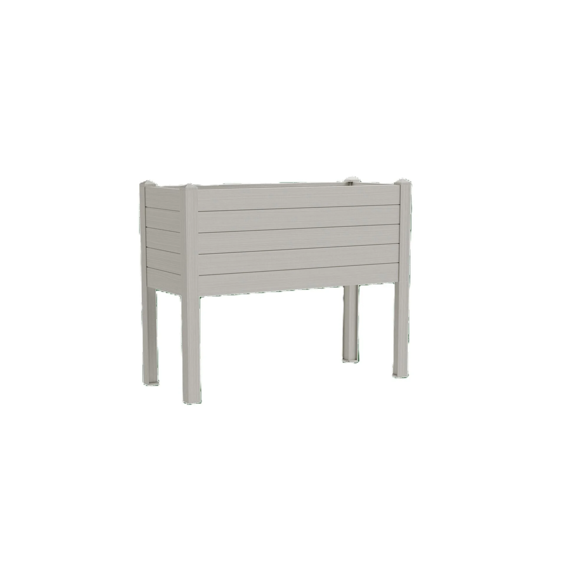 TeraPlast Fioriera Trama 015 Snow H80 cm Orto Urbano