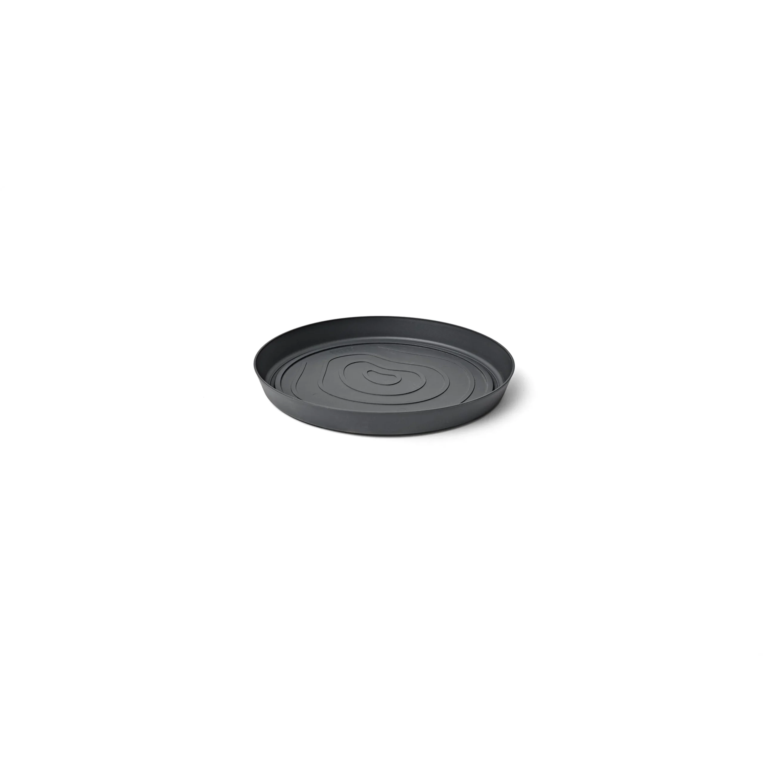 TeraPlast Orma Saucer 29 Ash Grigio Sottovaso Plastica Riciclata