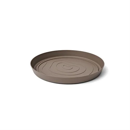 TeraPlast Orma Saucer 33 Sand Tortora Plastica Riciclata