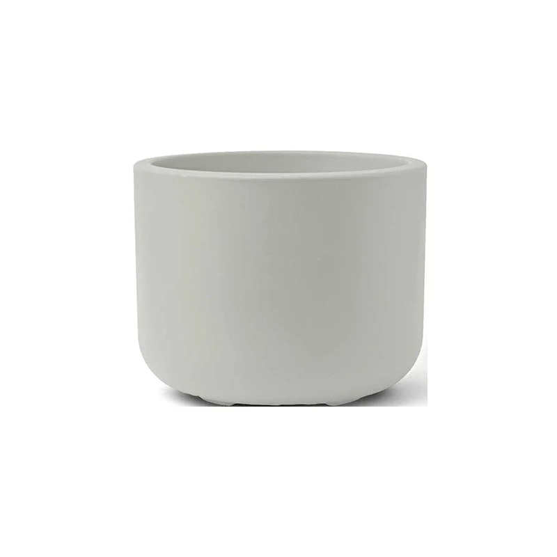 TeraPlast Pulse 50 Vaso Liscio Silver Fog Resina Sovrapponibile