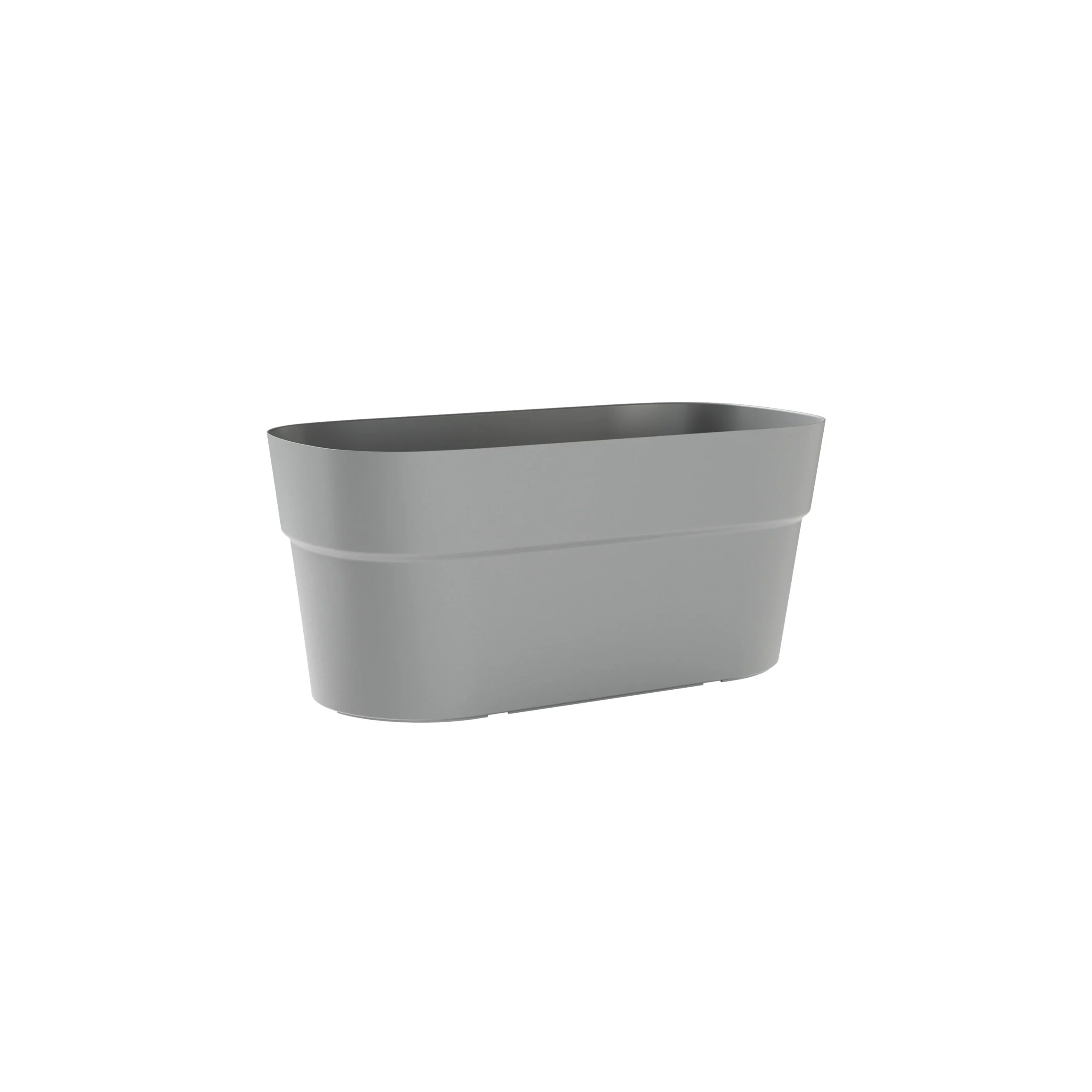 TeraPlast Sirio 78 Fog Grey Grigio Fioriera Plastica Riciclata