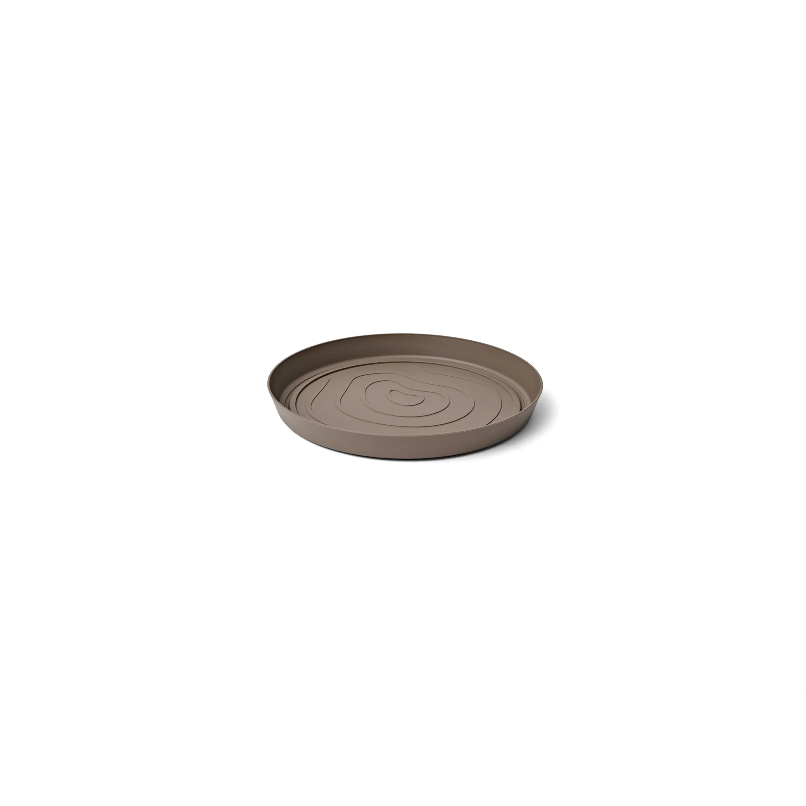 TeraPlast Sottovaso Orma Saucer 29 Sand Tortora Plastica Riciclata