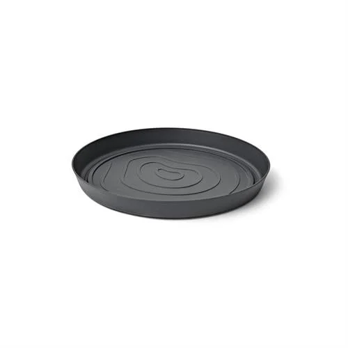 TeraPlast Sottovaso Orma Saucer 33 Ash Plastica Riciclata