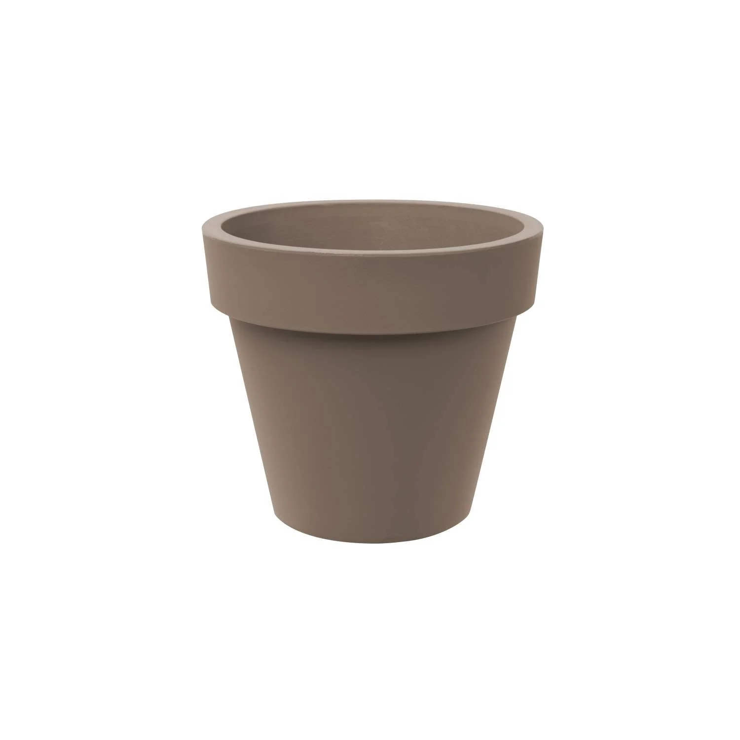 TeraPlast Standard One 50 cm Vaso Cappuccino Resina