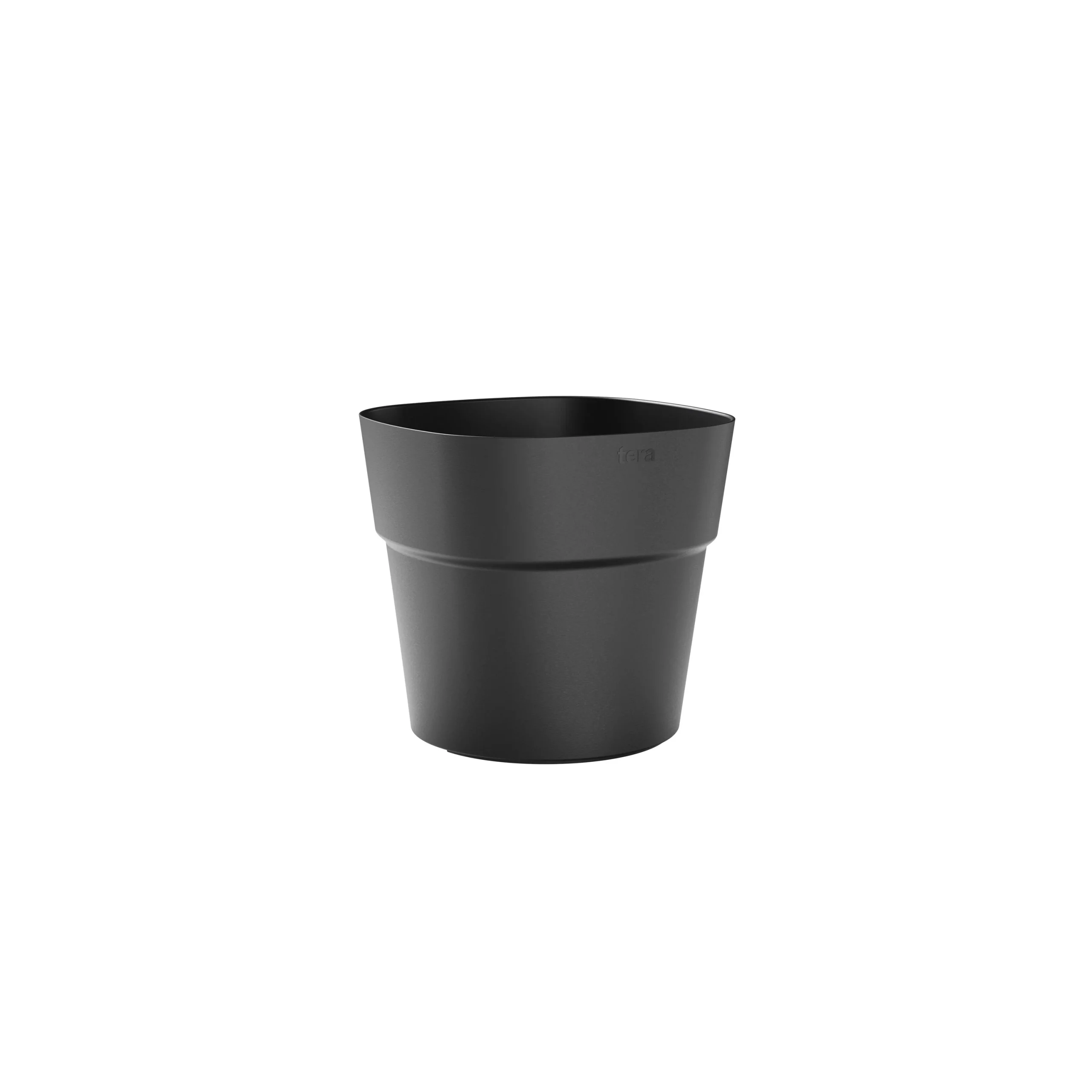 TeraPlast Vaso Andromeda 38 Antracite Plastica Riciclata