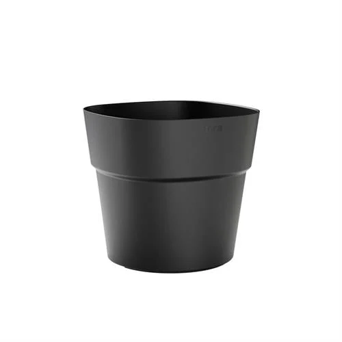 TeraPlast Vaso Andromeda 58 Ash Antracite Plastica Riciclata