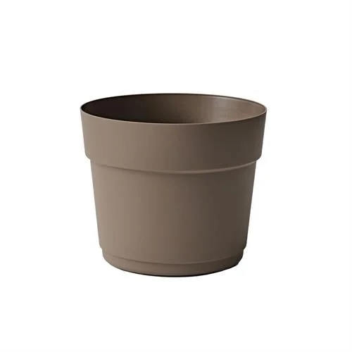 TeraPlast Vaso Bloom 38 Sand Sabbia Plastica Riciclata
