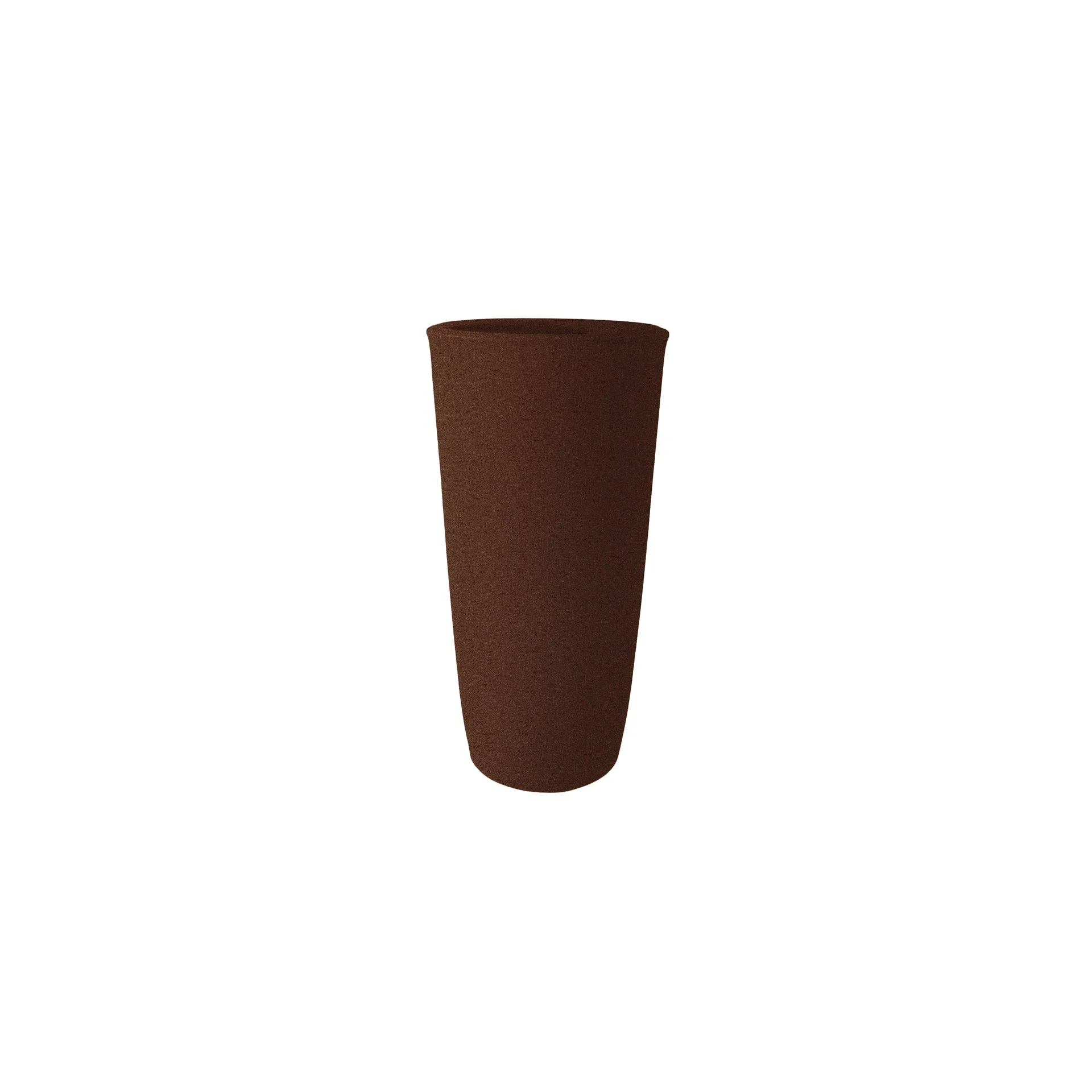 TeraPlast Vaso Colonna Dafne 40 Bronze H80 cm Resina
