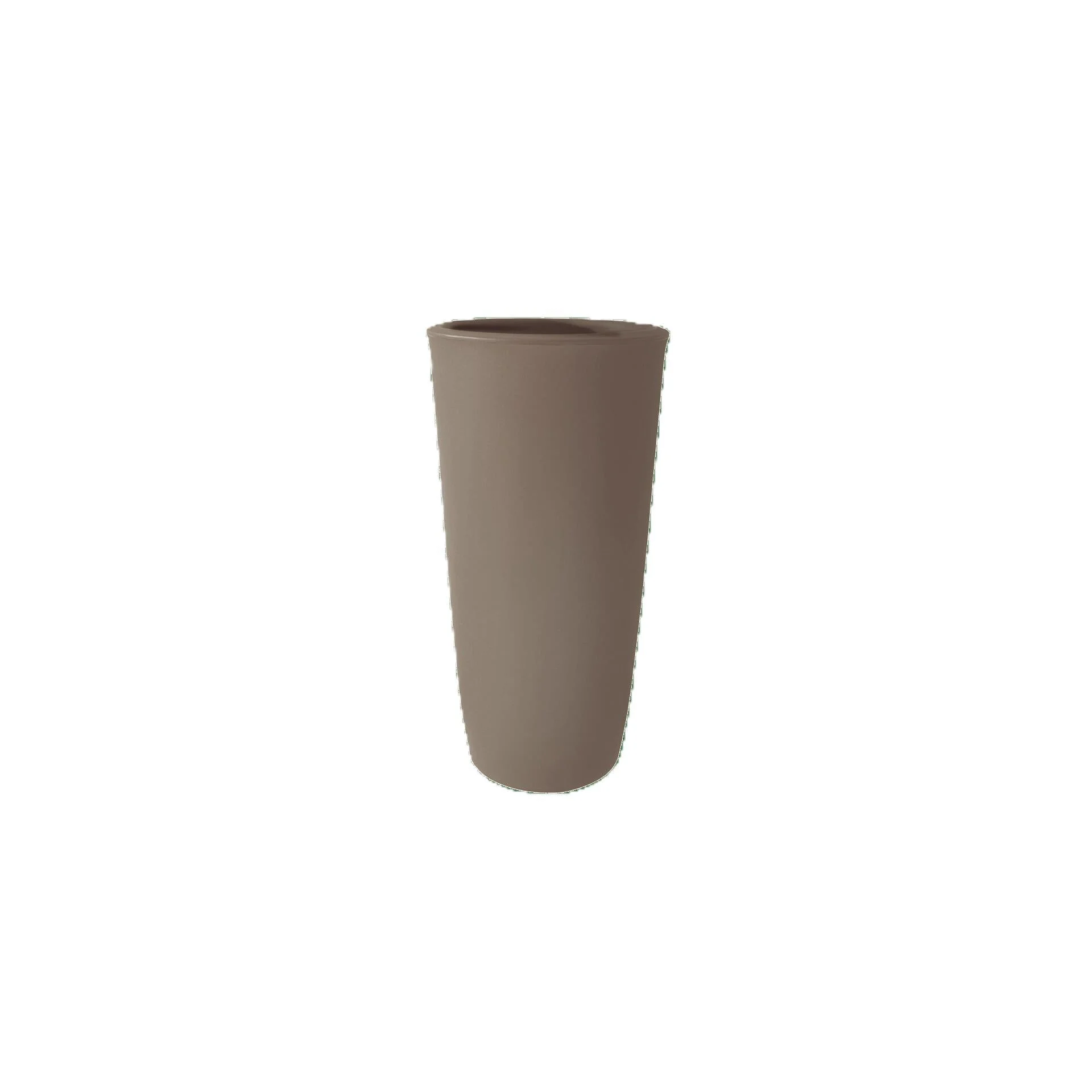 TeraPlast Vaso Colonna Dafne 40 Cappuccino H80 cm Resina