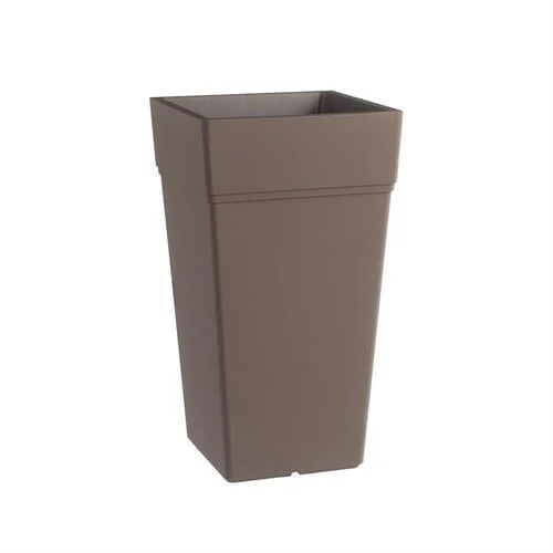 TeraPlast Vaso Stalk 80 Sand Tortora Resina Outdoor