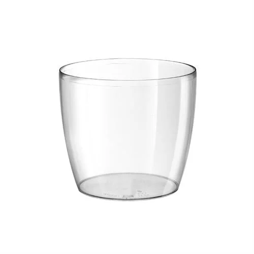 TeraPlast Vaso Madeira Luxy 18 Trasparente Plastica