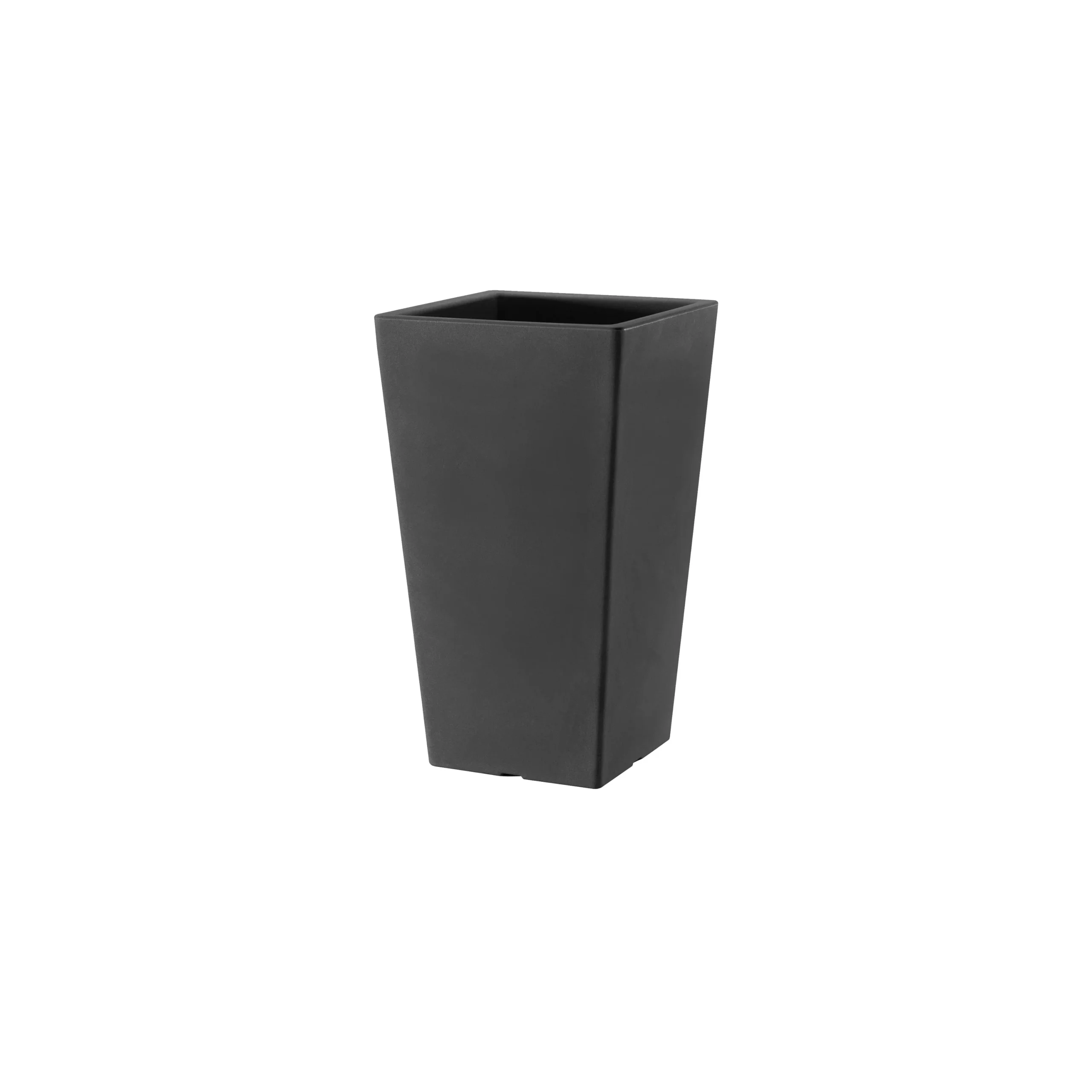 TeraPlast Vaso Pasubio Alto 100 Cm Antracite Resina