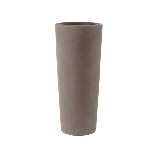 TeraPlast Vaso Schio Cono Alto 110 Cappuccino Resina