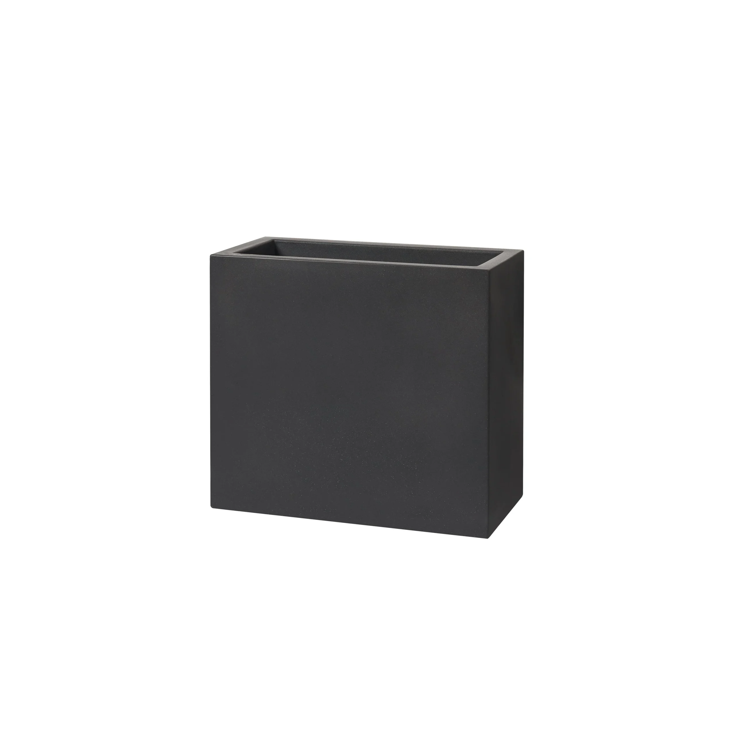 TeraPlast Vaso Schio Tower Antracite Resina 80×40 cm