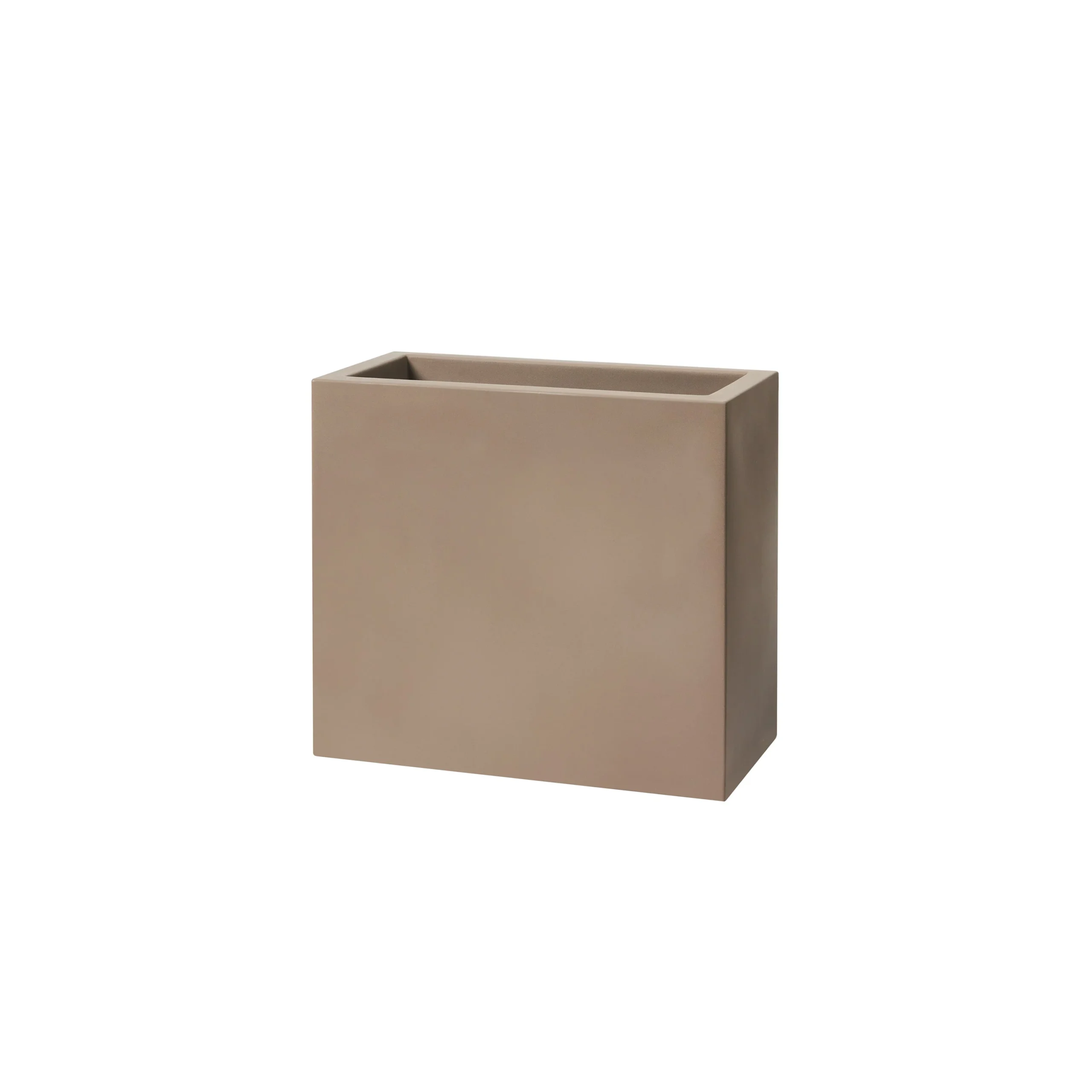 TeraPlast Vaso Schio Tower Cappuccino 80 Cm Resina