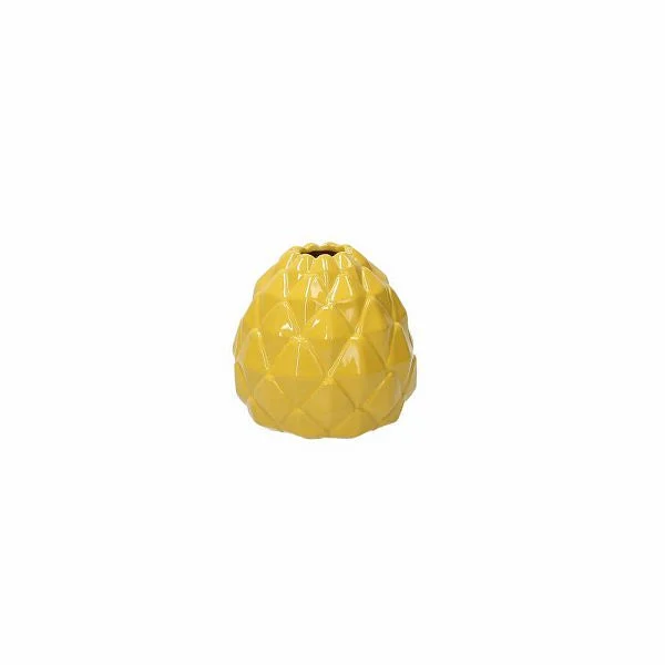 Tognana Vaso Ananas H 10 Cm Home Decor Tropicana Giallo