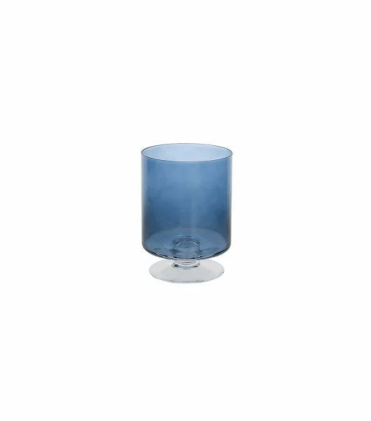 Tognana Vaso Blu H 16 Cm Design Dorico
