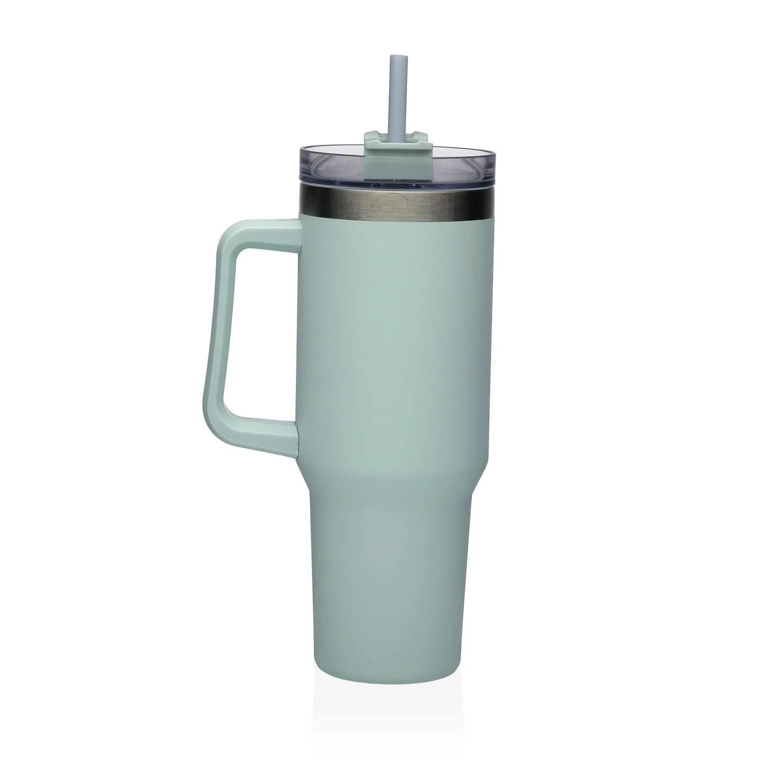 Versa Tazza Termica H 22 Cm D 8 Cm Acciaio Polipropilene Grigia