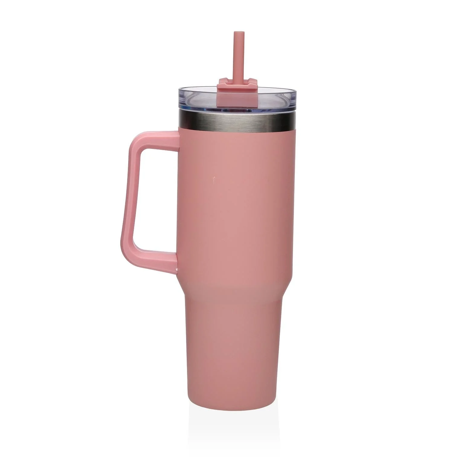 Versa Tazza Termica H 22 Cm D 8 Cm Acciaio Polipropilene Rosa