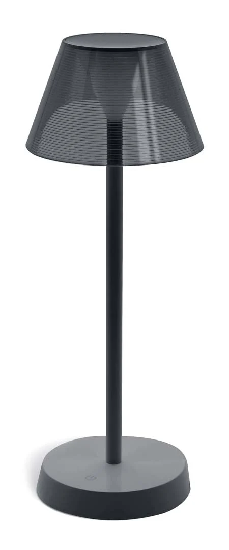 WD LifeStyle Lampada Diner H 34 Cm D 12,5 Cm Colore Grigio