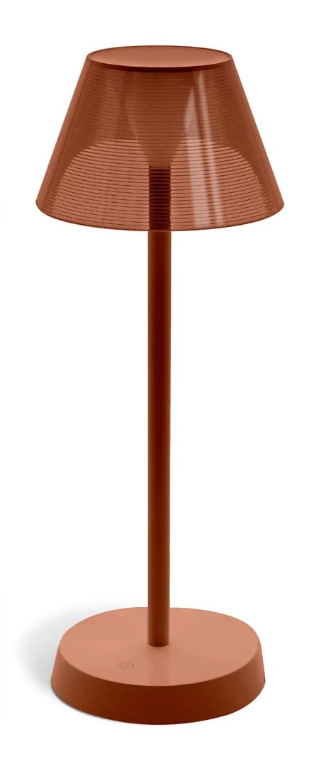 WD LifeStyle Lampada Diner H 34 Cm D 12,5 Cm Colore Mattone