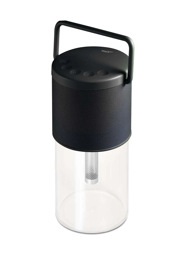 WD LifeStyle Speaker Lanterna Bluetooth Luce LED Calda Nero Funzione Powerbank