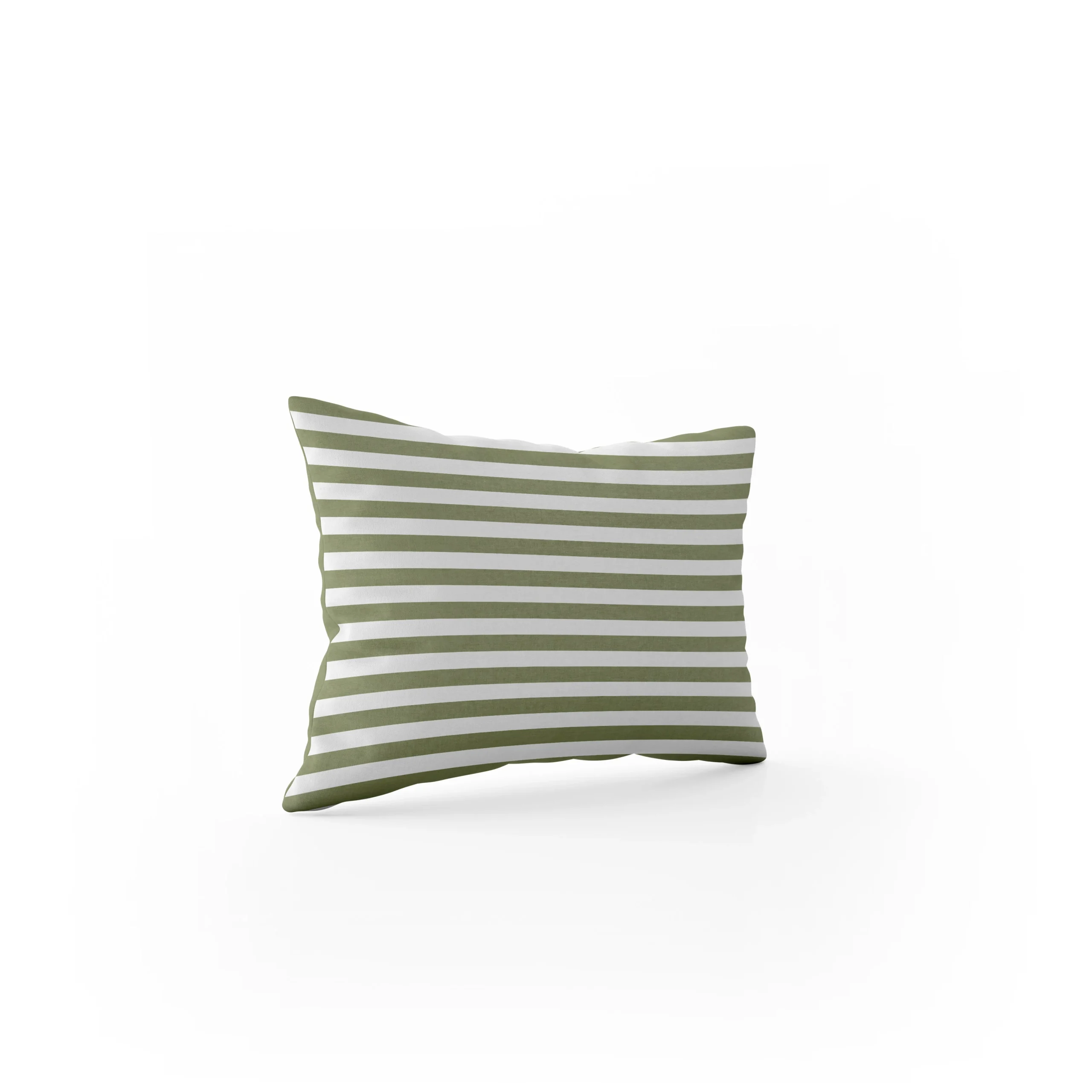 WD LifeStyle Cuscino Gonfiabile con Federa 35 x 25 Cm in Microfibra Oliva