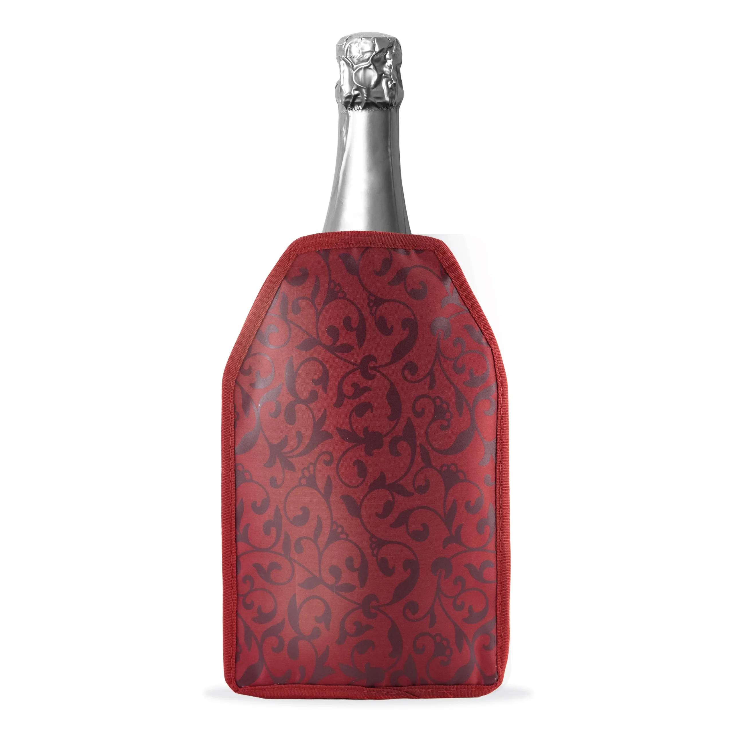 WD LifeStyle Glacette Morbida 15,5 x 22,5 x 2 Cm Colore Damasco Rosso