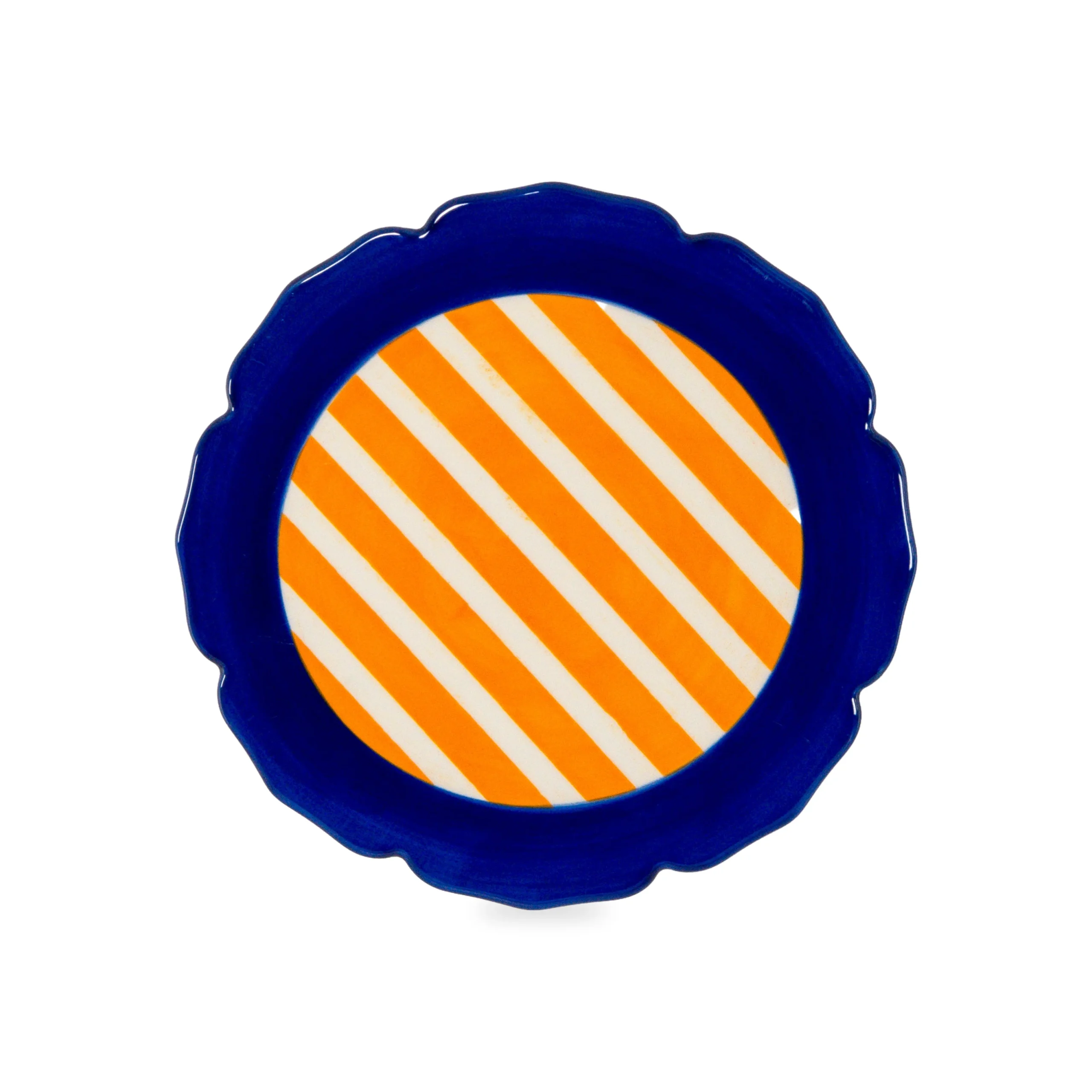 WD LifeStyle Sottopentola in Stoneware D 18 Cm Blu