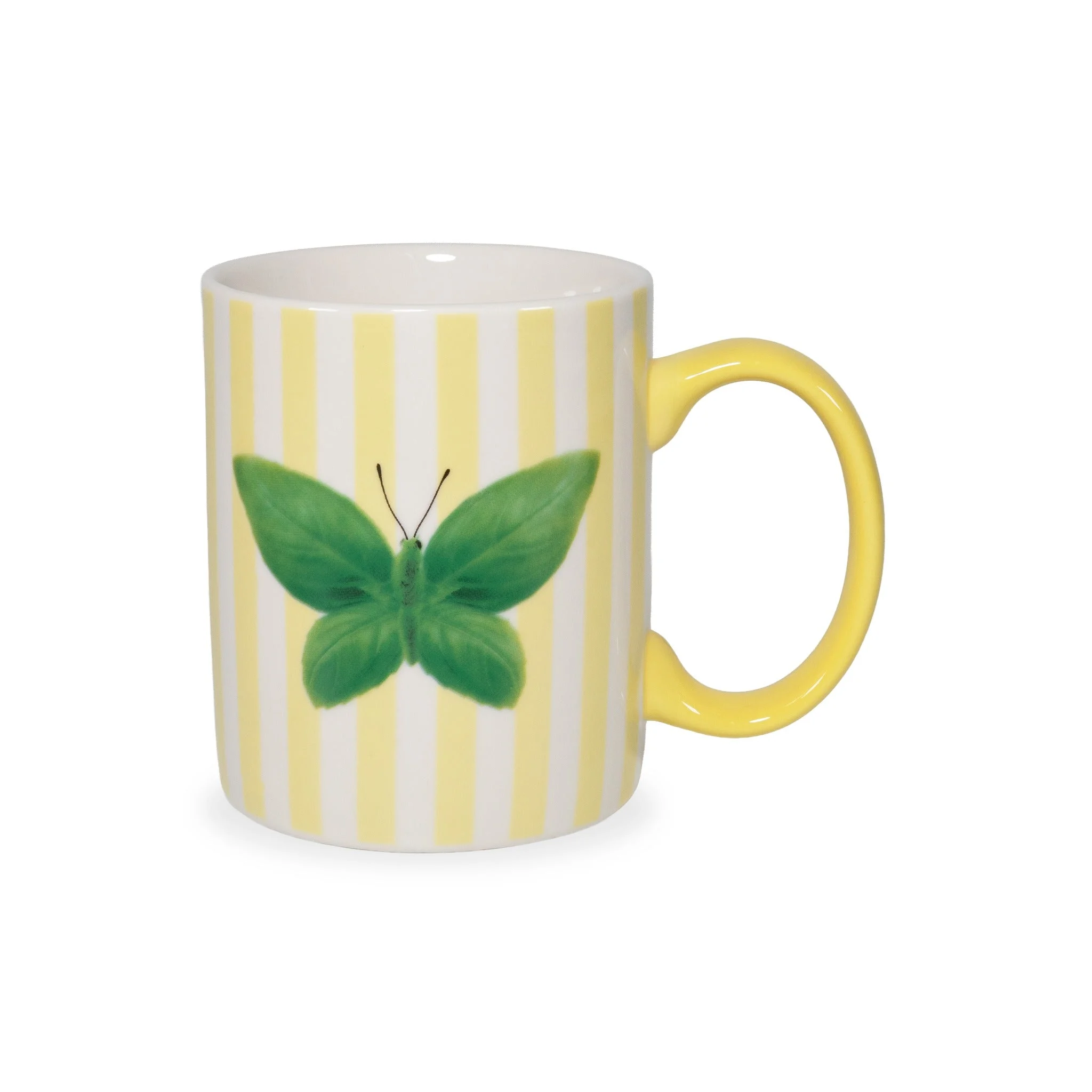 WD LifeStyle Tazza in New Bone China 330 Ml Decoro Farfalla