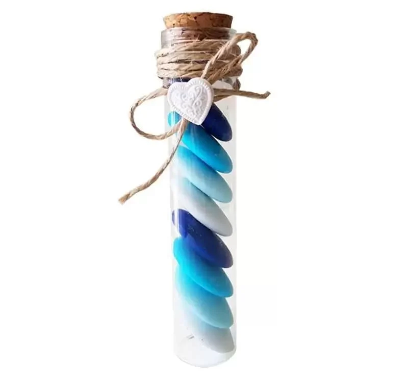 L'Arcolaio  Provetta Vetro con Tappo Sughero 12 x 2,5 Cm 48 Pz