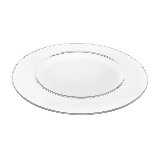 A.L.E Import Piatto Tondo D 330 Mm Vetro