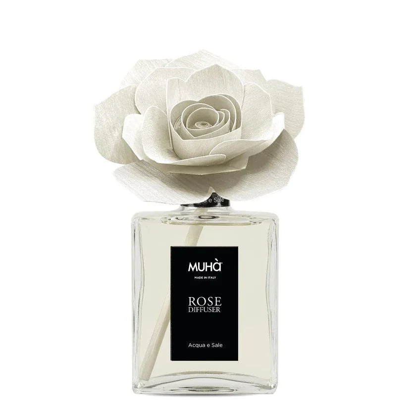 Muhà Profumatore Diffusore Rose Acqua e Sale 200ml