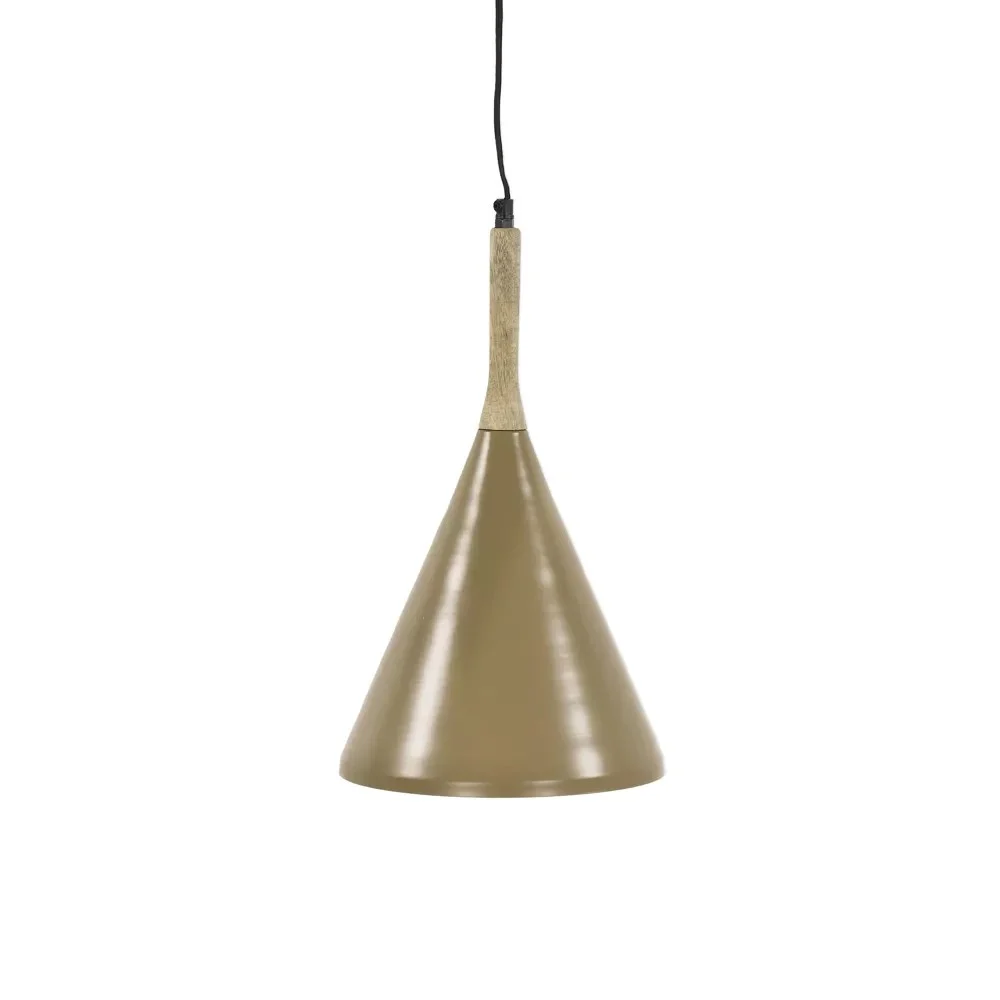Lampada a sospensione BRAMPTON DIA 25 x H 42 cm - Latté