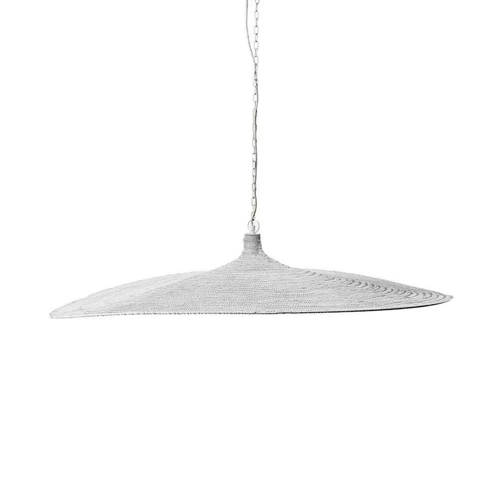 Lampada a sospensione Fillie bianca
