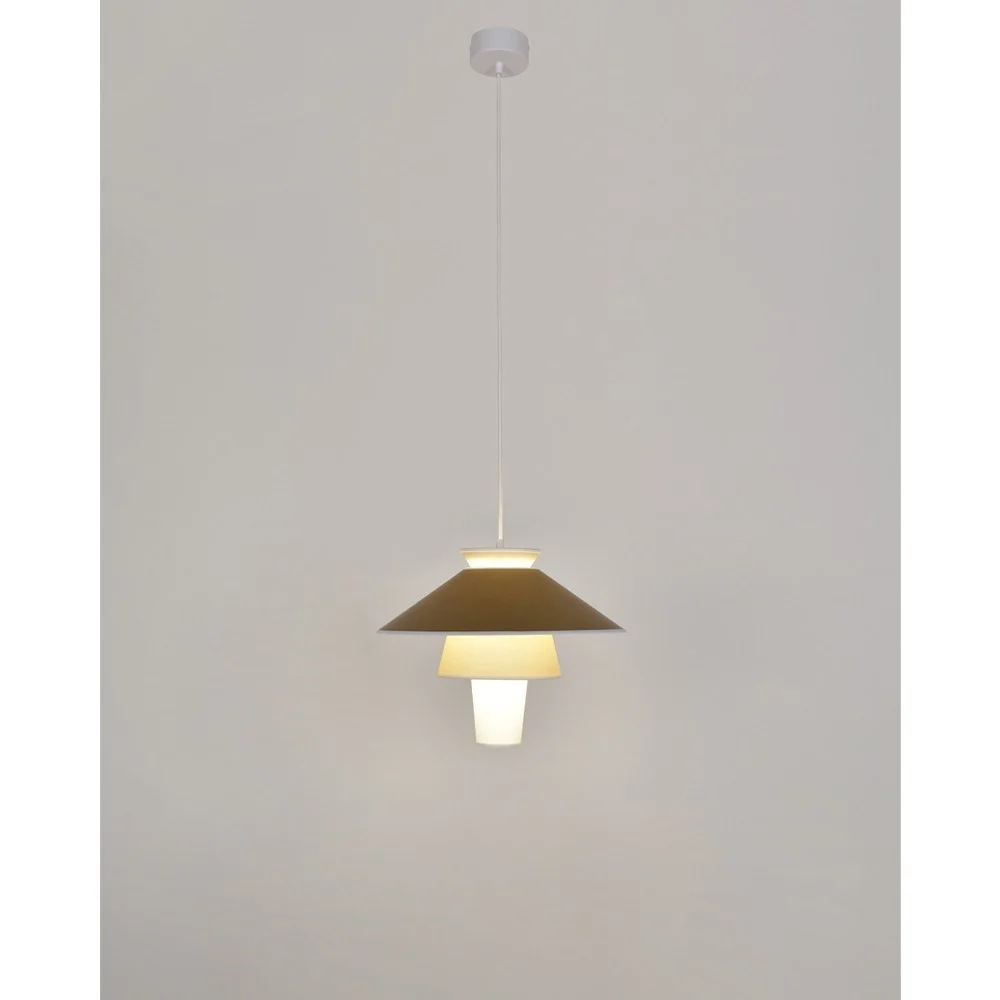 Lampada a sospensione Ruche S - Ocra