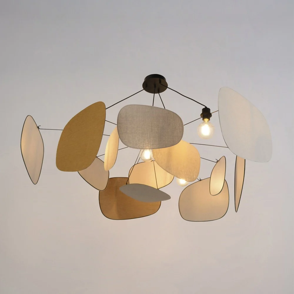 Lampada a sospensione XXL Screen 70's