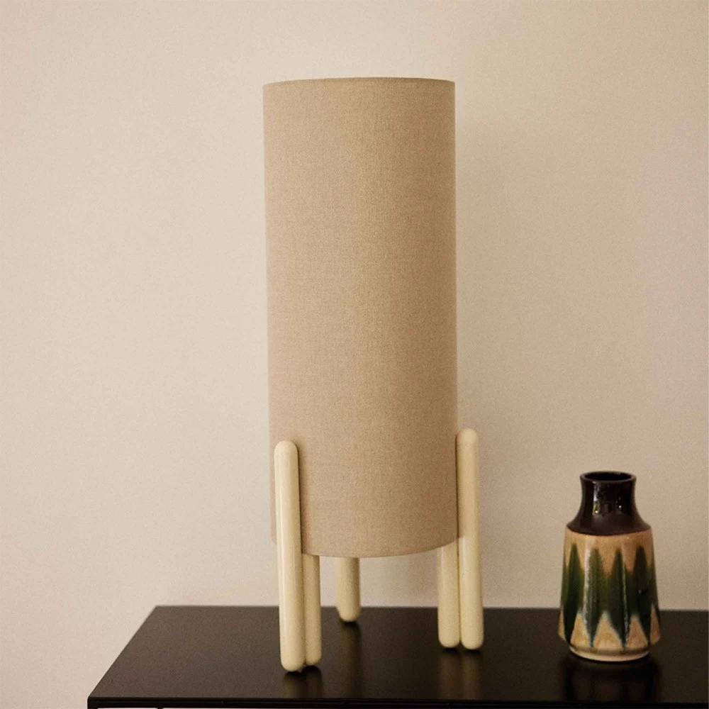 Lampada Colette D20xH45 - laccato crema