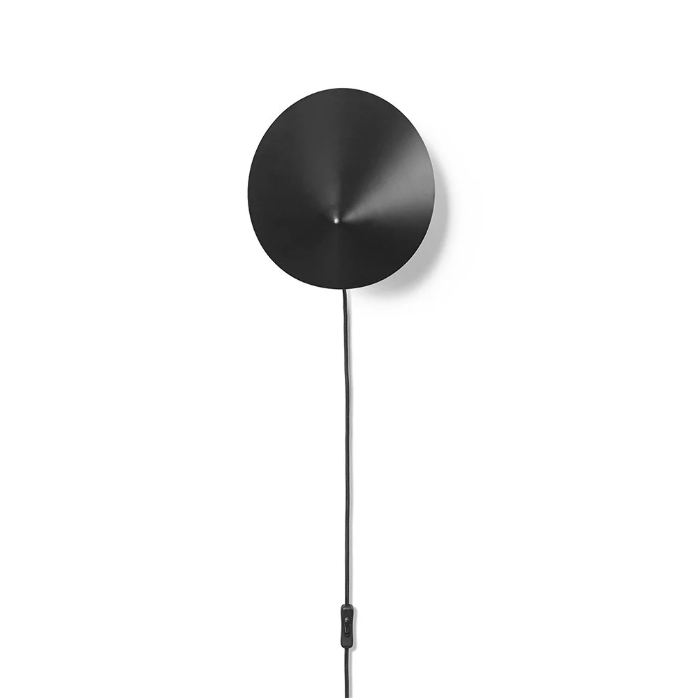 Lampada da parete Arum - Nero