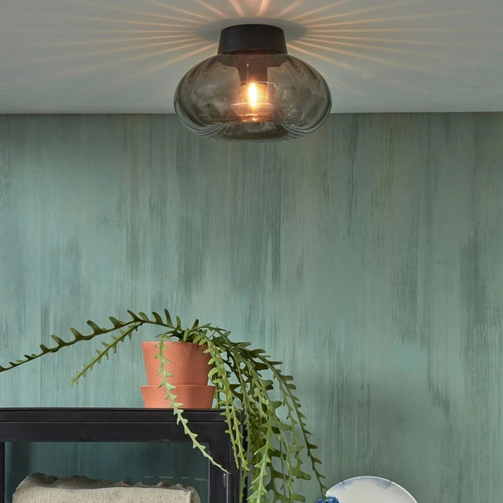Lampada da soffitto Bruxelles antracite
